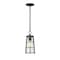 Z-Lite Helix 1 Light Outdoor Chain Mount Ceiling Fixture, Black And Clear Seedy 591CHM-BK - alternate 5